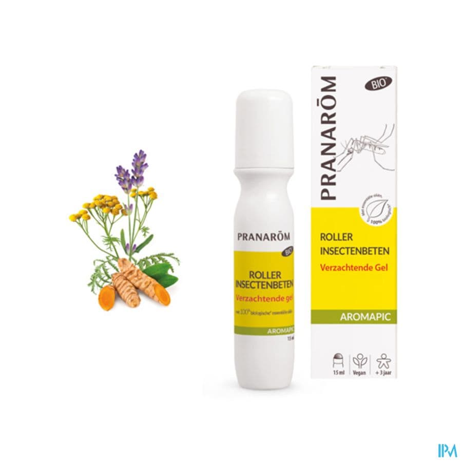 Pranarom Aromapic Bio Verzachtende Roller 15ml