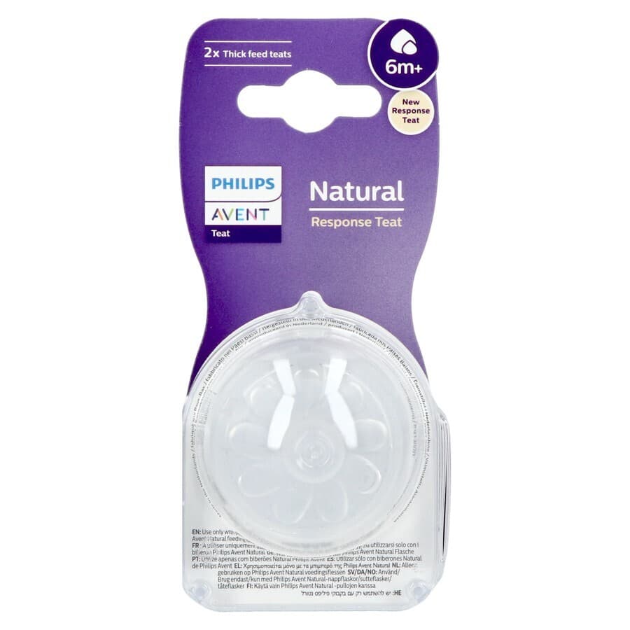 Avent Natural Response 3.0 Zuigspeen 6m+ T6