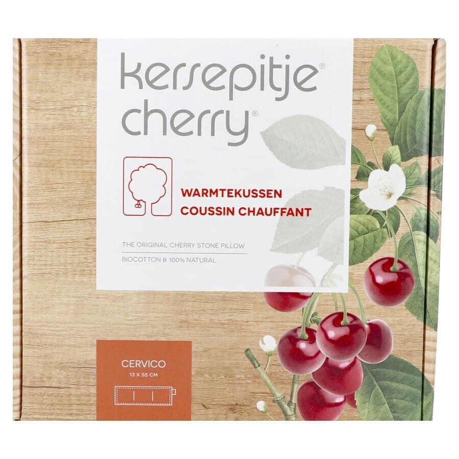 Kersepitje Warmtekussen Cervico Ecru 13x55cm