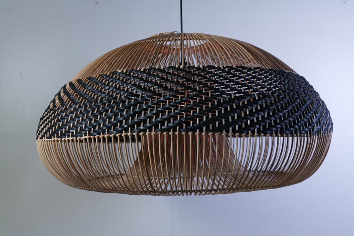 Hanglamp Appel Ø 80cm naturel rotan