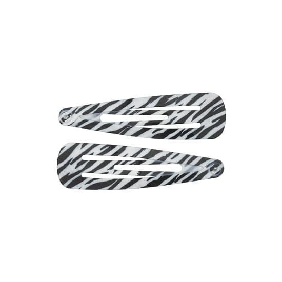 Haarspeldjes zebra print -