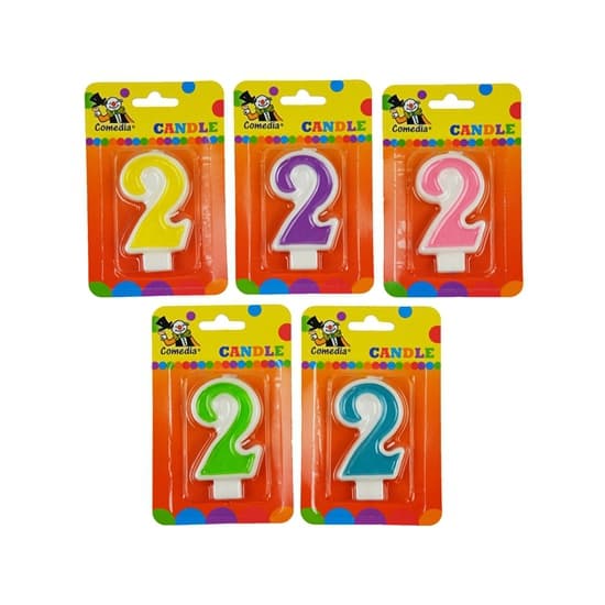 Nummerkaarsje 2 jaar -