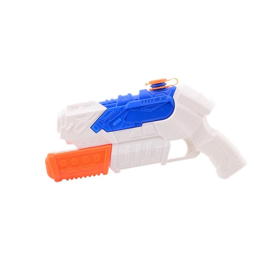 Waterpistool/waterpistolen wit/blauw 27 cm -