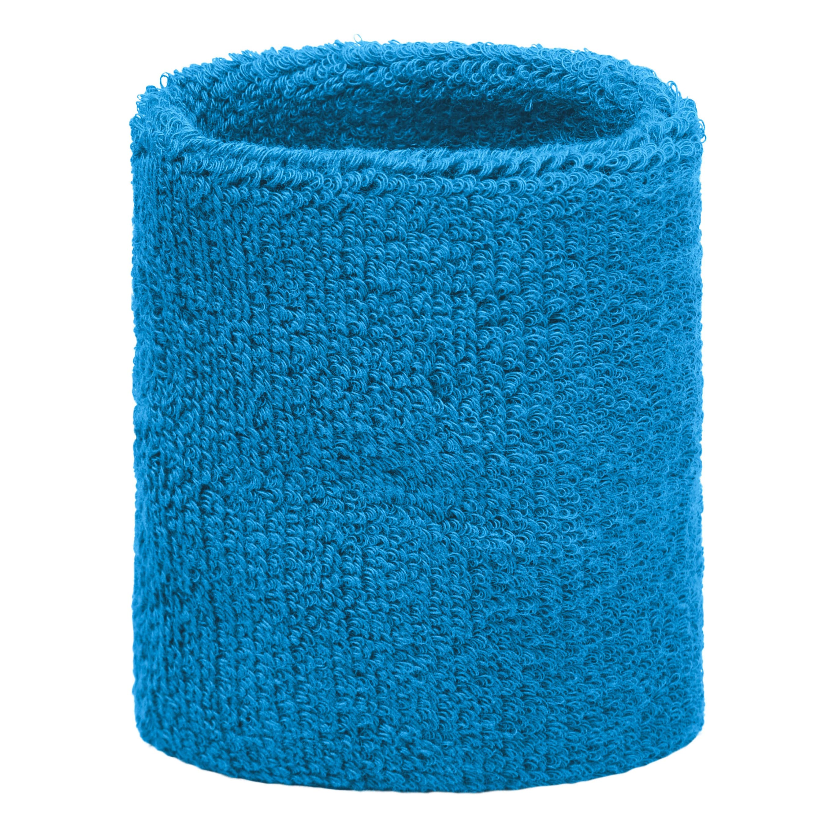 Voordelige zweetbandjes aqua