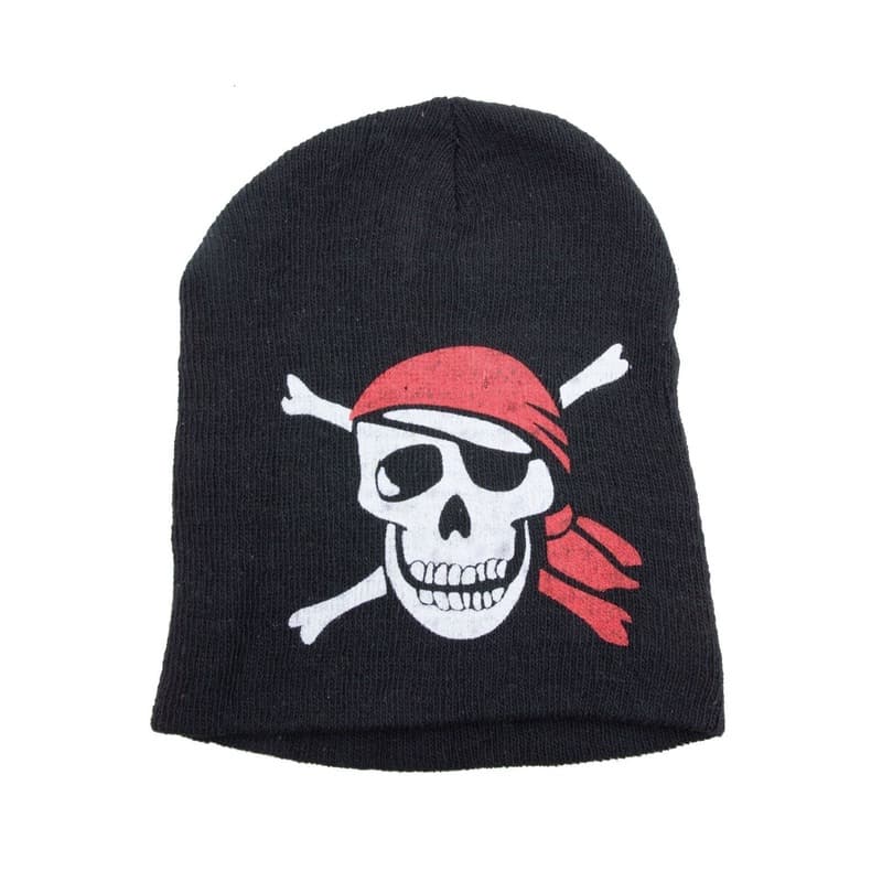 Warme muts in piraten thema