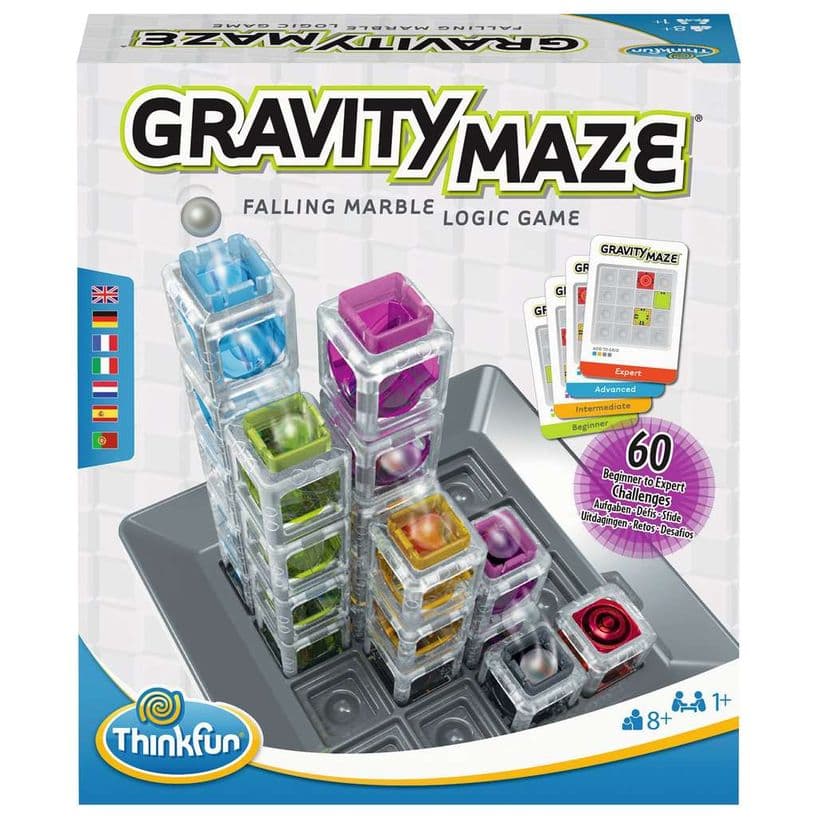 Gravity Maze (8+) – Solo Logicaspel – ThinkFun
