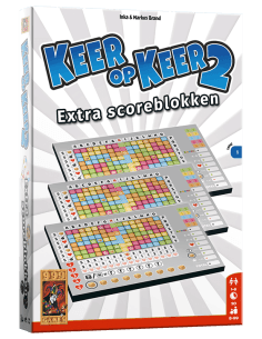 Keer op Keer 2 - Extra scoreblokken (2 stuks)