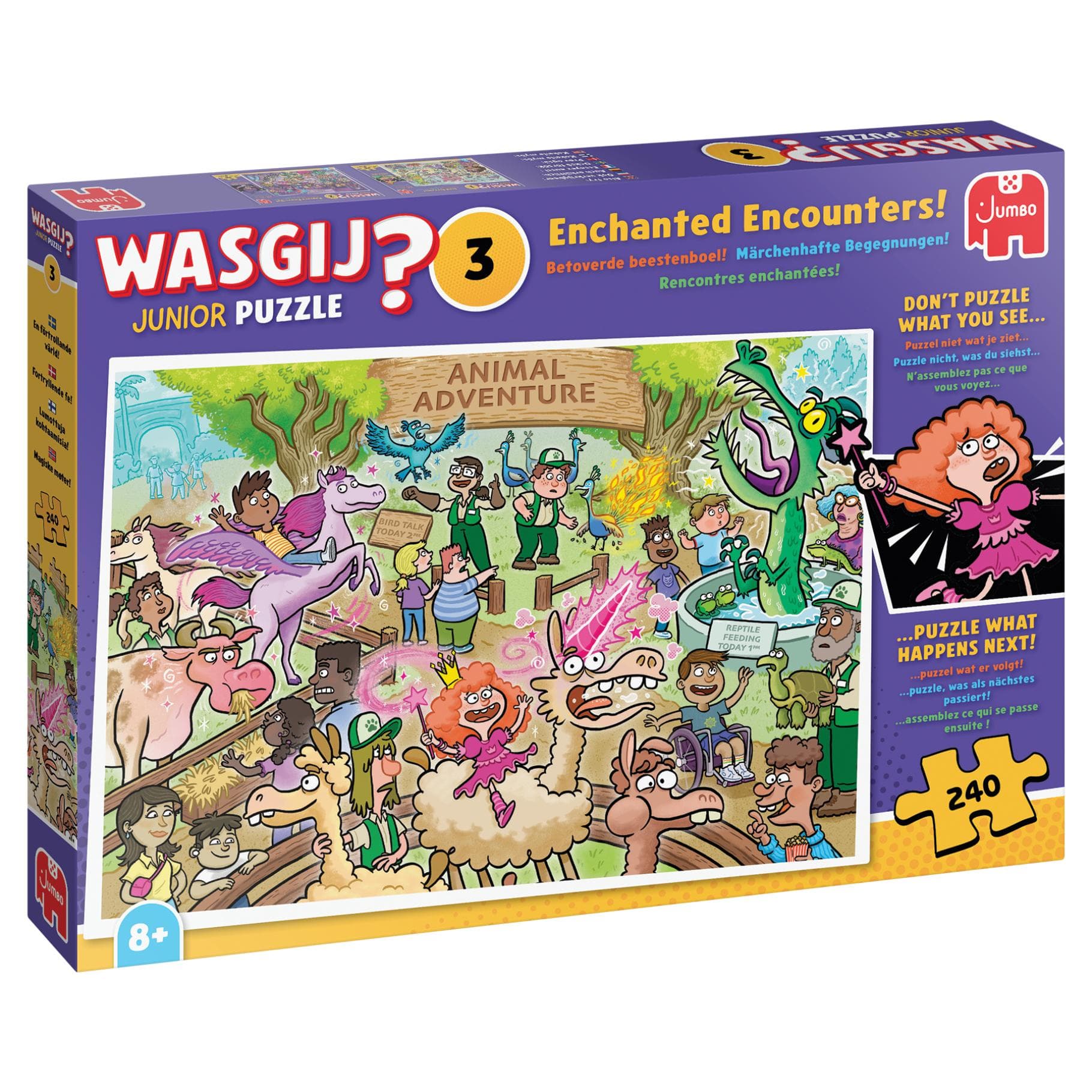 Puzzel Wasgij Junior Beestenboel (240)