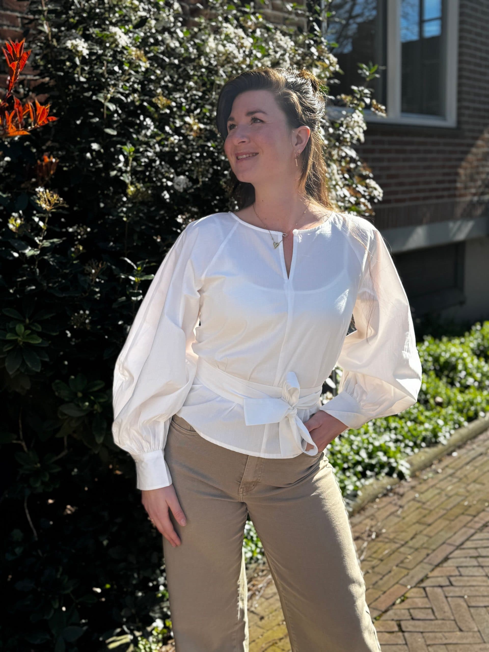 Blouse Quinty wit S