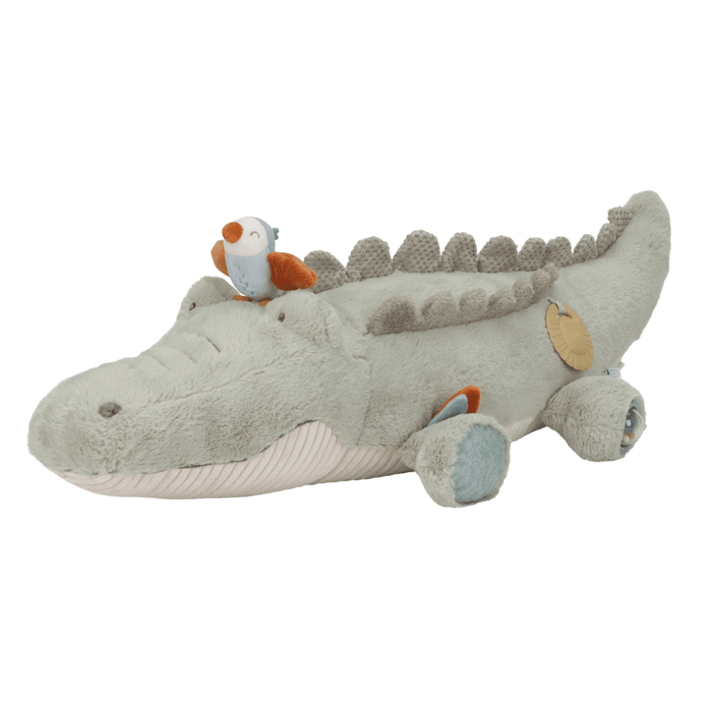 Activiteitenknuffel Little Dutch Safari Friends Krokodil XL