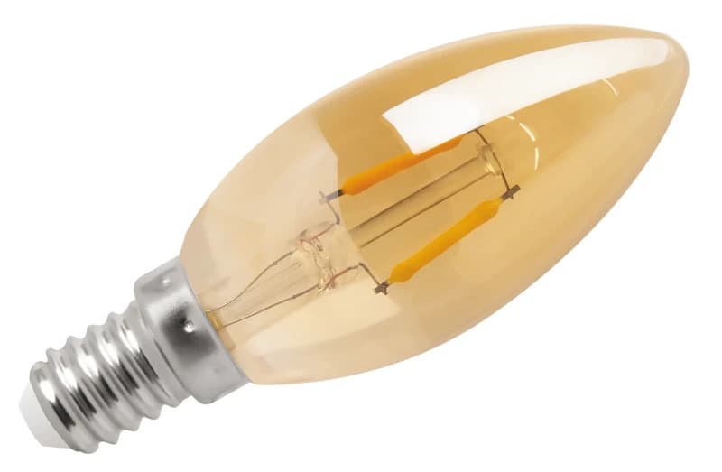 10x Megaman E14 LED Kaarslamp | 1W Amber 220V/240V | 820 | MM10022