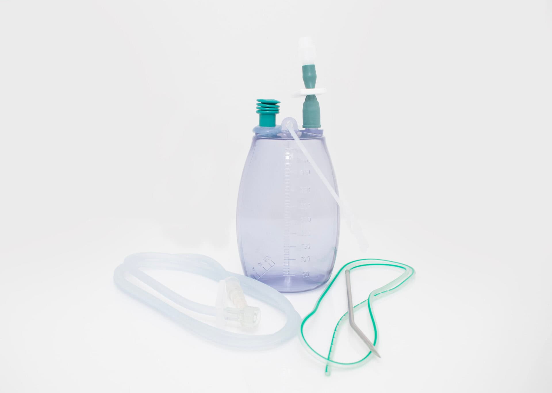 Primed - Privac Set 400 Ml, CH10, Drain + Naald, Large Lock- Voor OK-systemen en afdelingssystemen