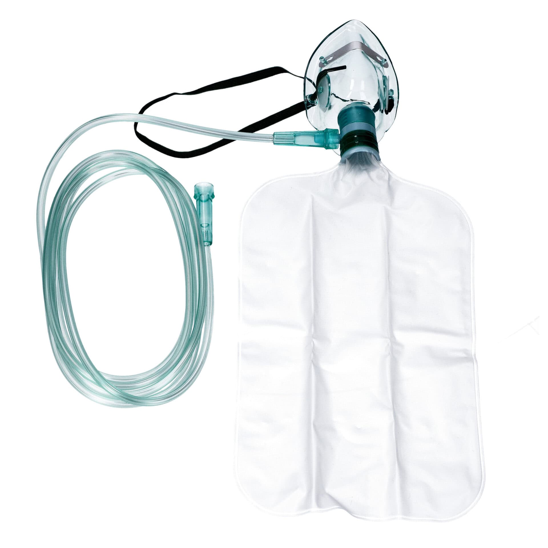 Zarys - Non-rebreather Masker, Met Slang 210 Cm (per 50 Stuks) - 50 stuks - Voor Zuurstof therapie