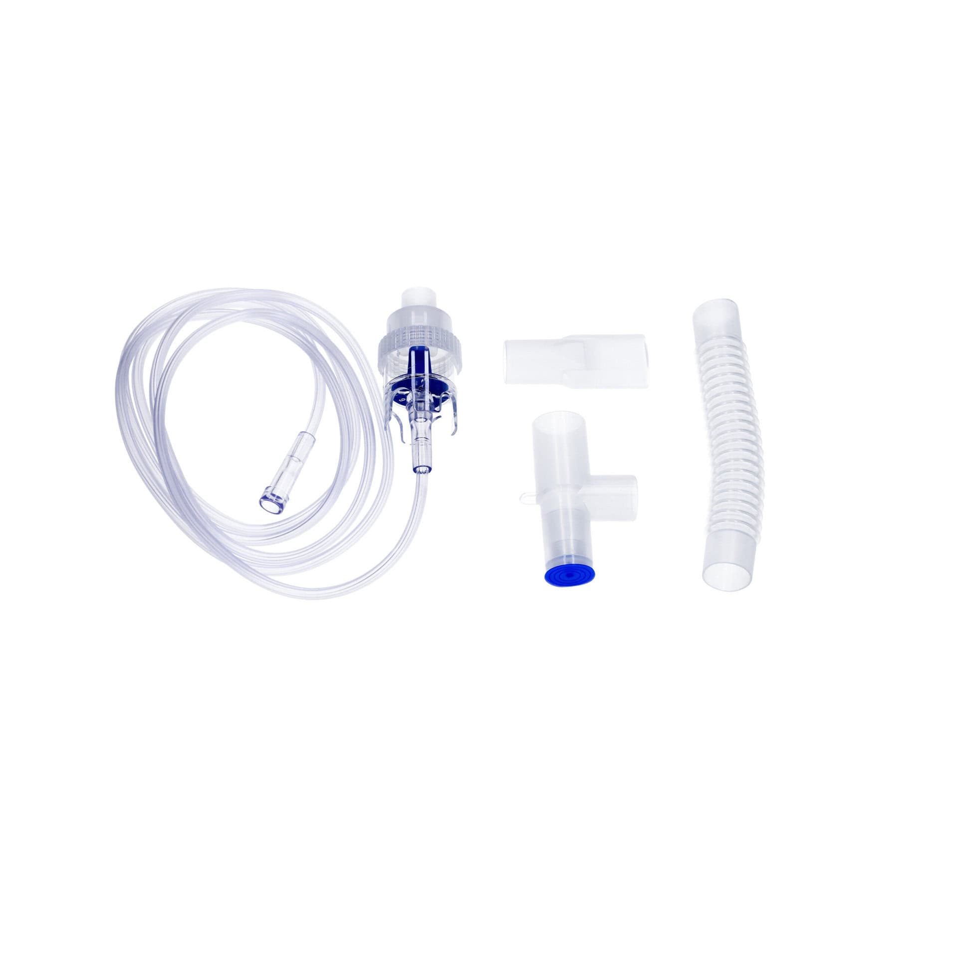 Zarys - Vernevelaar Met T F/M Adapter, Mondstuk, Geribbelde Buis En Slang 210 Cm (per 100 Stuks) - Voor Zuurstof therapie