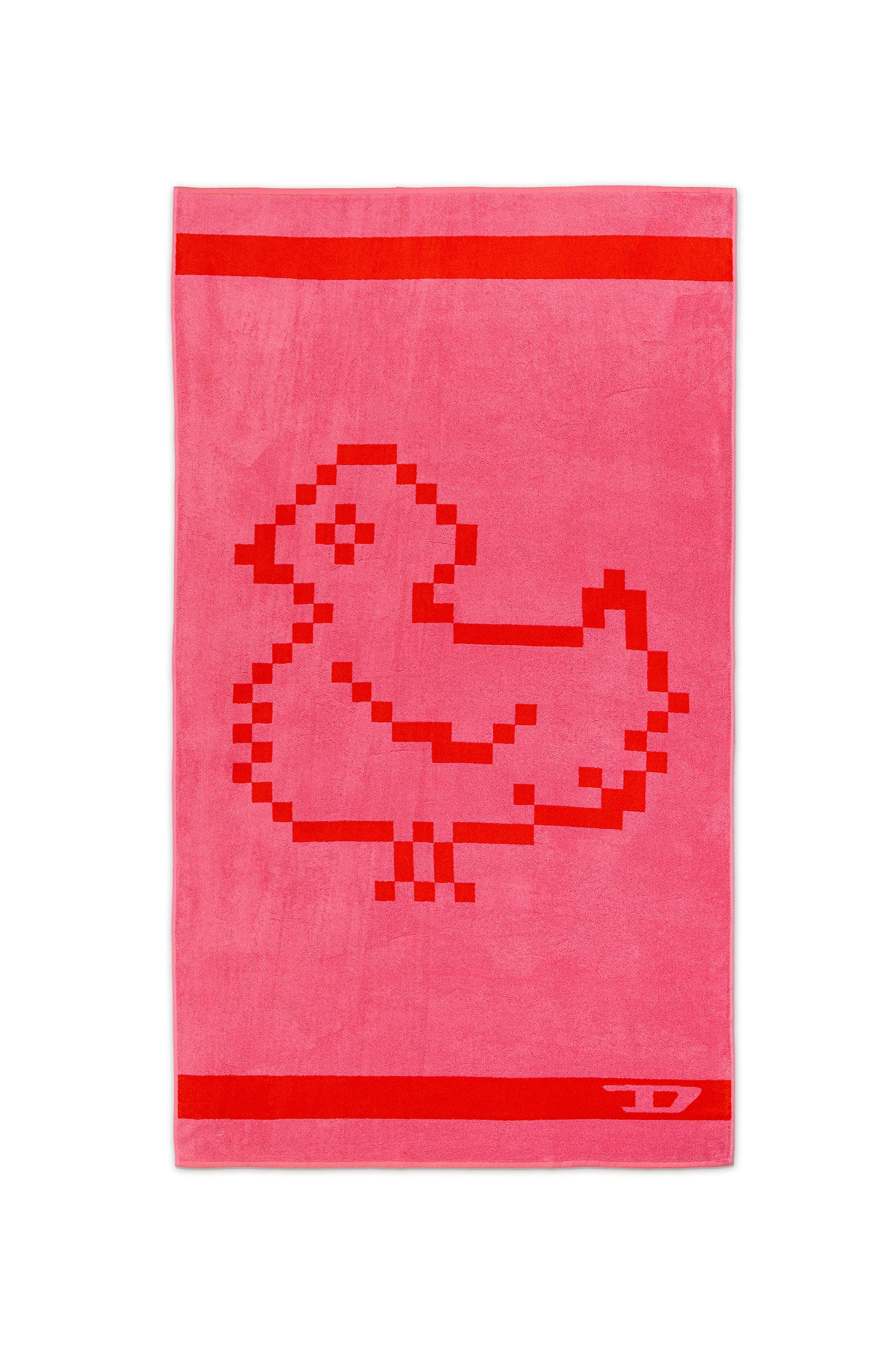 Diesel - Terry towel 100x180 cm - Bath - Unisex - Red