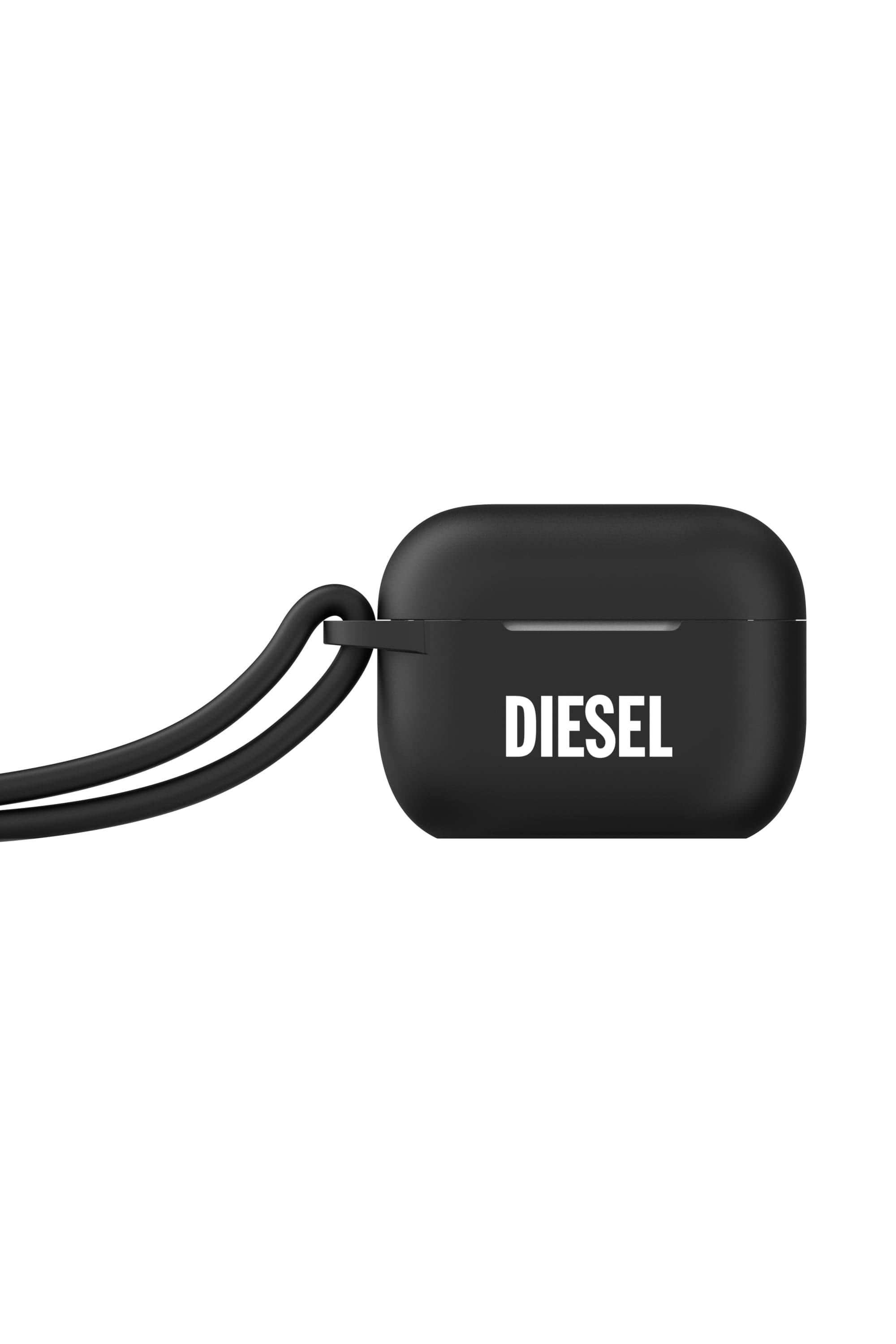 Diesel - Airpod case with lanyard for AirPods pro - AirPods case covers - Unisex - Black