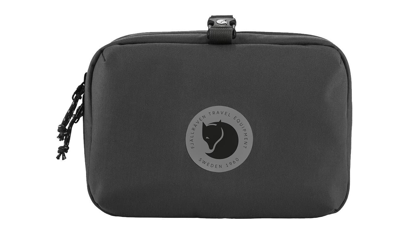 Fjällräven Färden Necessity Bag Black Unisex - Rugzakken en tassen Fjällräven - Zwart - F23100160-037-One-size - Size: One size