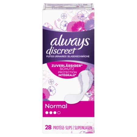 Always Discreet Abs 3 Normal Liners - 28 stuks