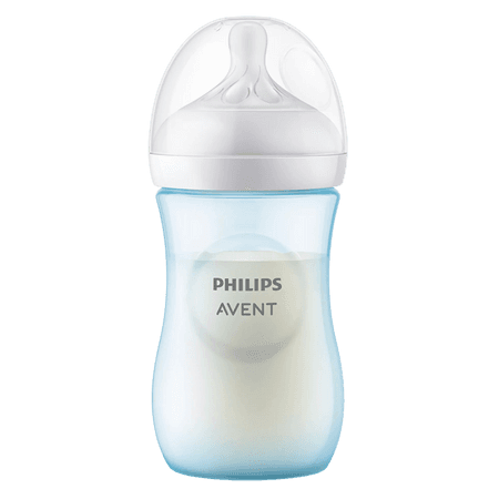 Philips Avent Natural Response 1+ Maanden Blauwe Babyfles – 260 ml