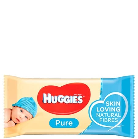 Huggies Natte Doekjes Puur - 56 stuks