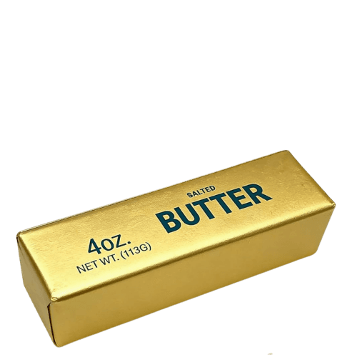 Squeeze Butter Gold Edition Squishy Toy – 14 × 4 × 4 cm – 113 g