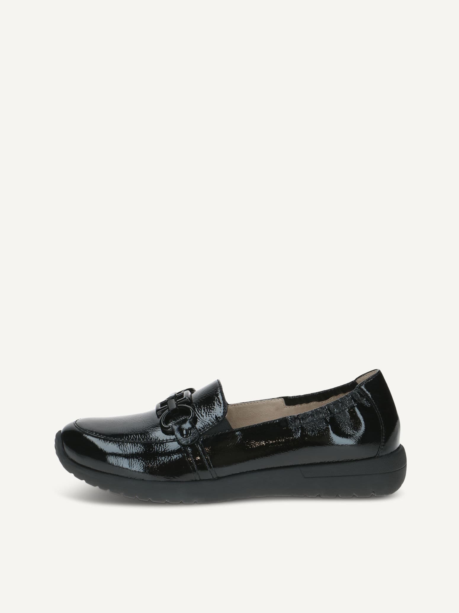 CAPRICE Slipper, black, made of Leather, Size 41