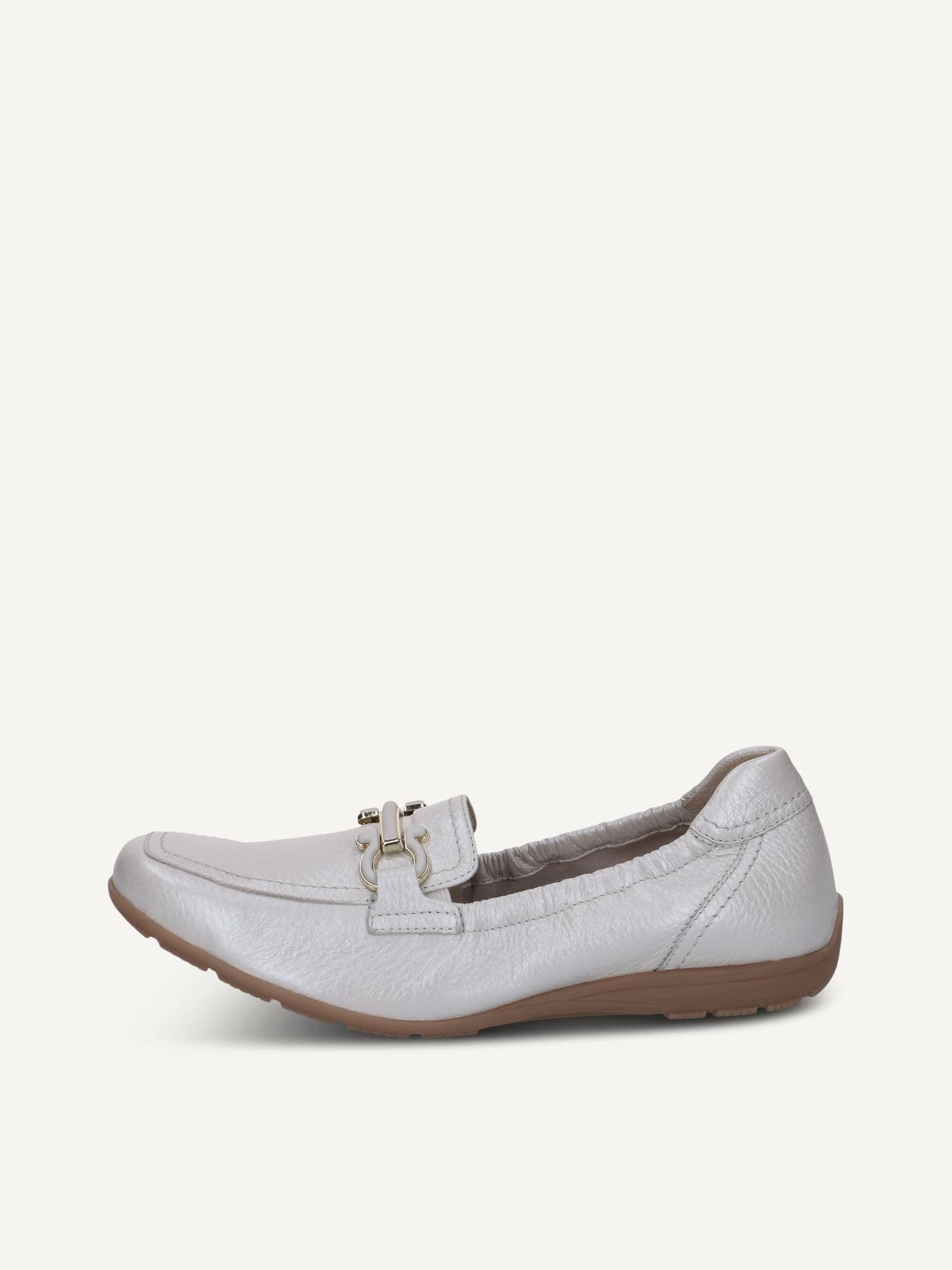 CAPRICE Slipper, white, made of Leather, Size 40