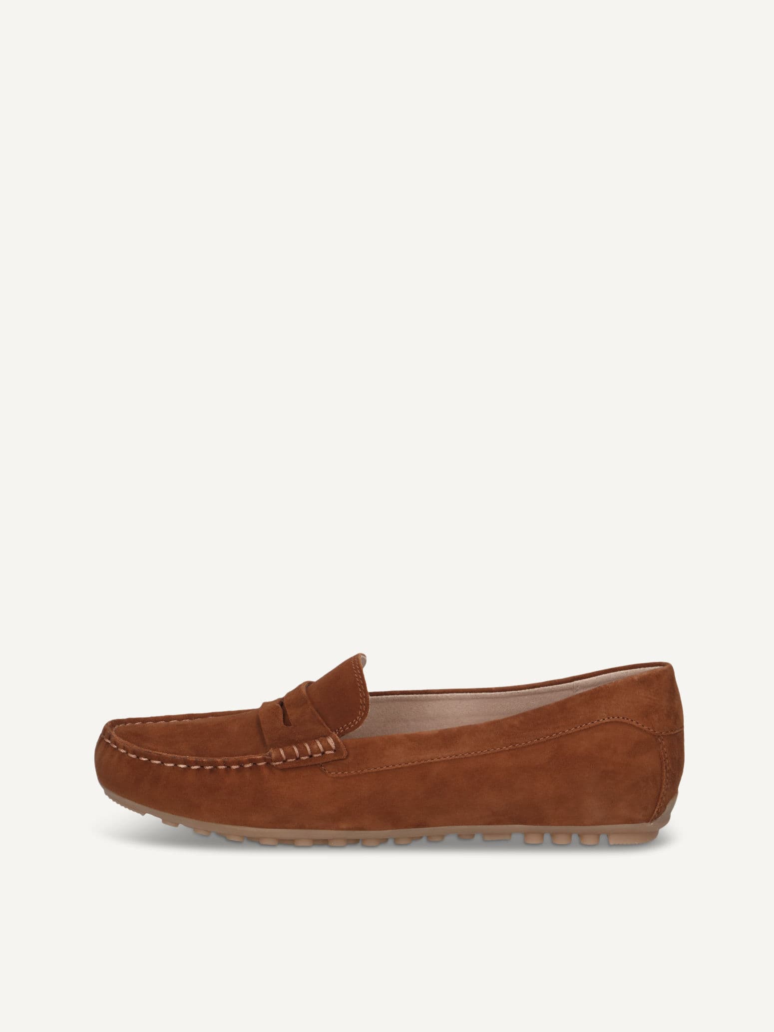 CAPRICE Moccasin, brown, made of Leather without heel, Size 40