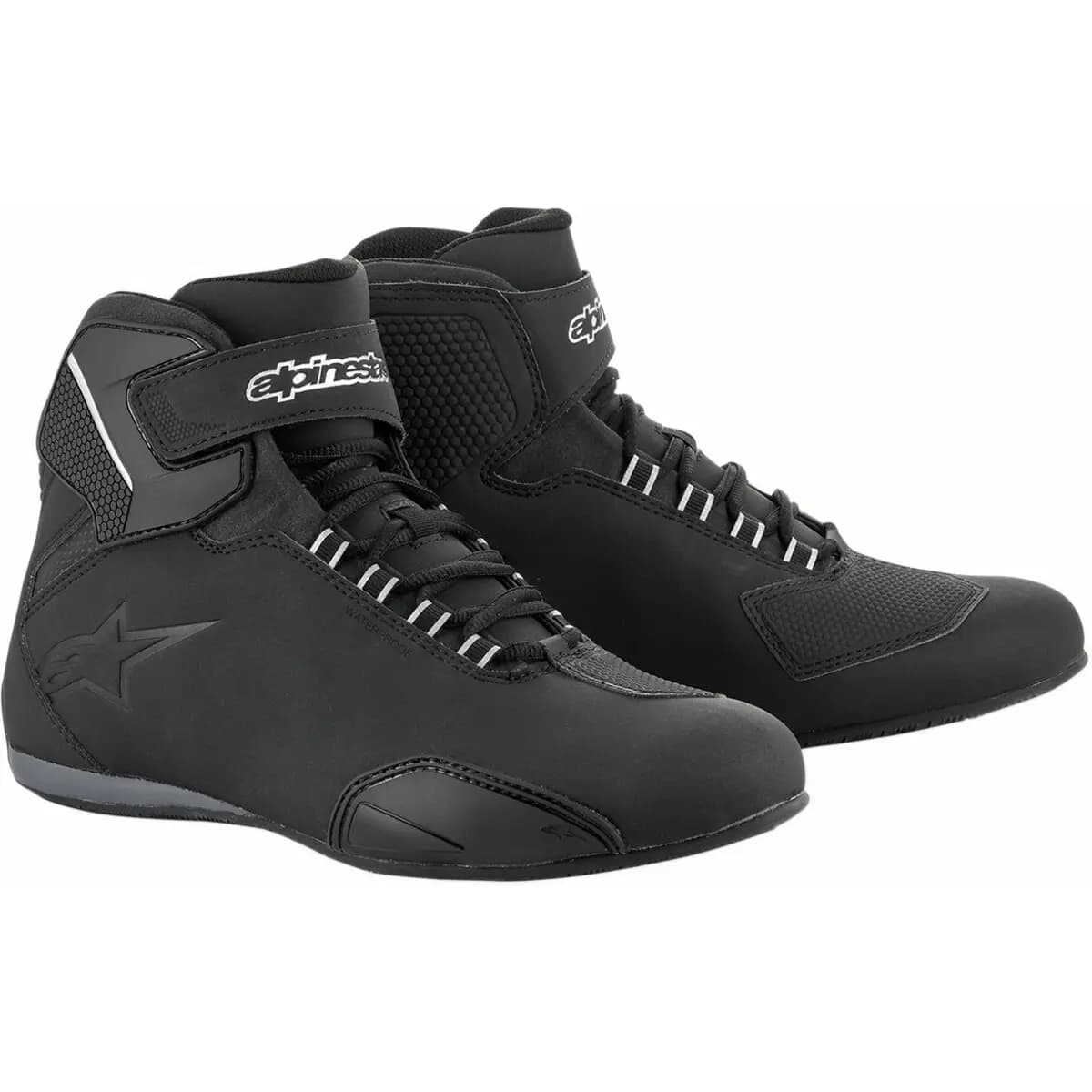 Grote hoge motorfiets sneakers Alpinestars sektor WP