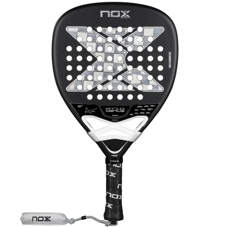 Paddle racket Nox AT10 Genius Attack 18K Alum par Agustín Tapia