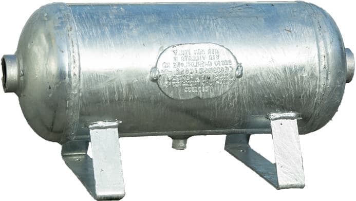 Horizontale tank gegal 24L 11 bar