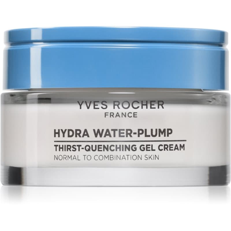 Yves Rocher Hydra Water-Plump Hydraterende Gel Crème voor Normale tot Gemengde Huid 50 ml