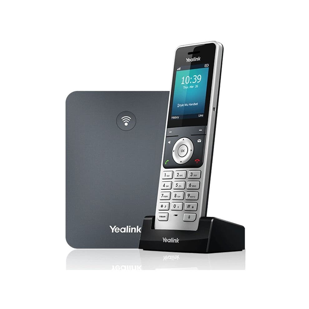 Mobiele IP-telefoon - YEALINK - W76P - Grijs - 20 lijnen - TFT-scherm 2.4'
