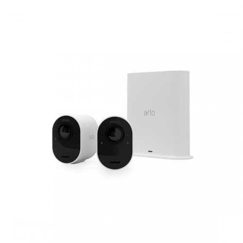 Arlo Ultra 2 Wire-Free Camera Systeem - 2 Camera's - Wit