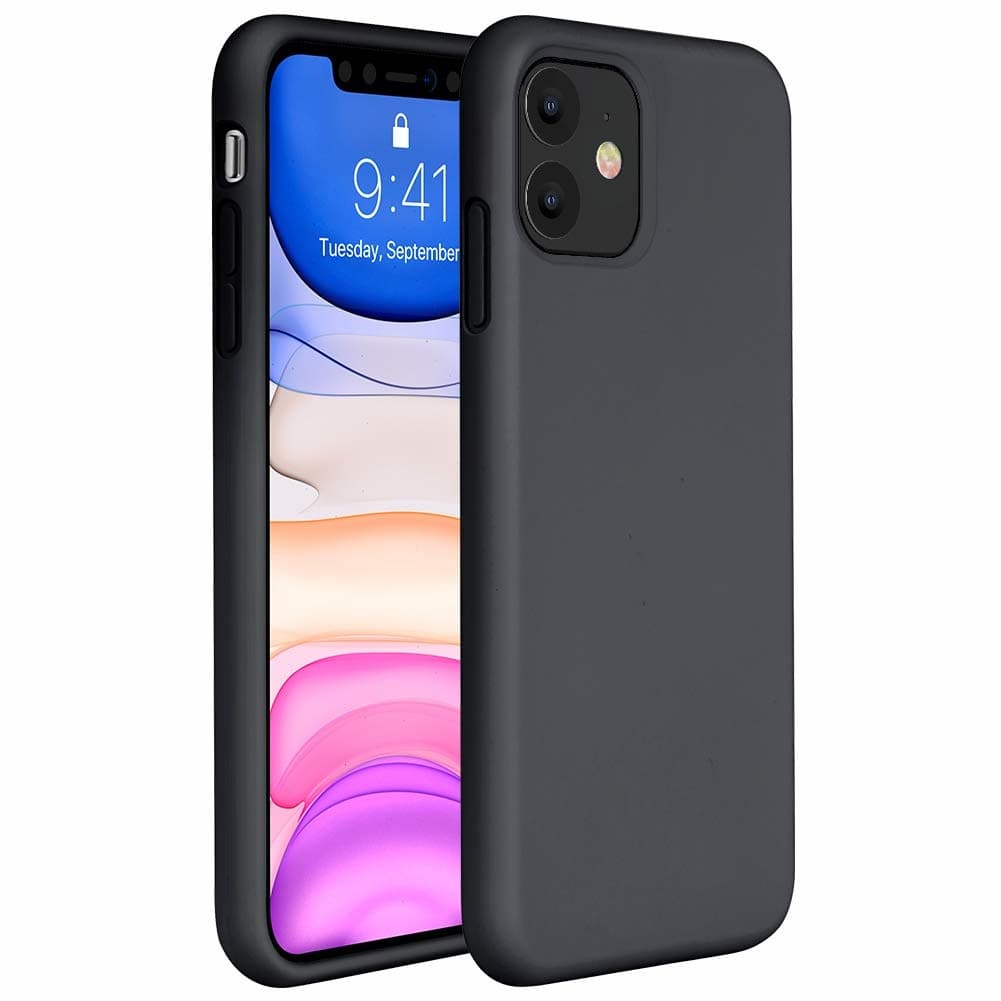 ShieldCase Silicone case iPhone 11 (zwart)