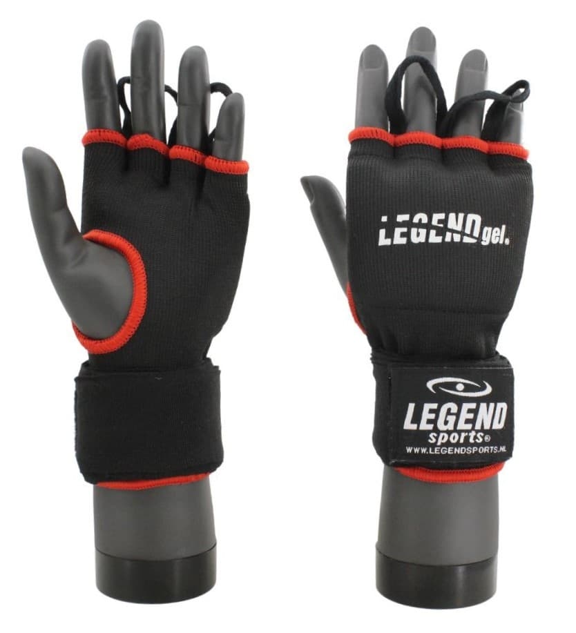 Legend Sports Binnenhandschoenen Kids/Volwassenen Zwart-Rood