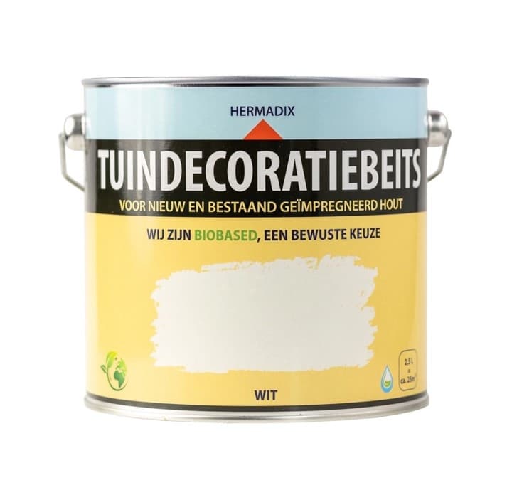 Tuindecoratiebeits Dekkend Wit 705 | 2,5 LTR