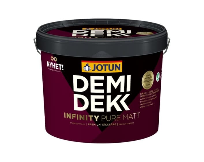 Demidekk Infinity Pure Mat | Dekkende Houtverf Buiten | 10 LTR | Kleur