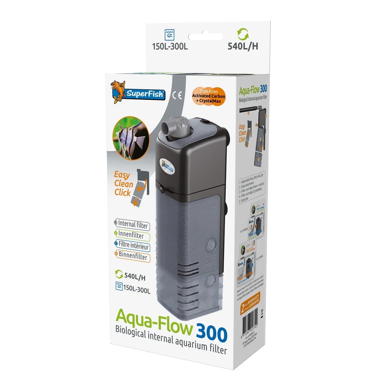 SuperFish Aquaflow 300 Filter 540 L/H - Superfish