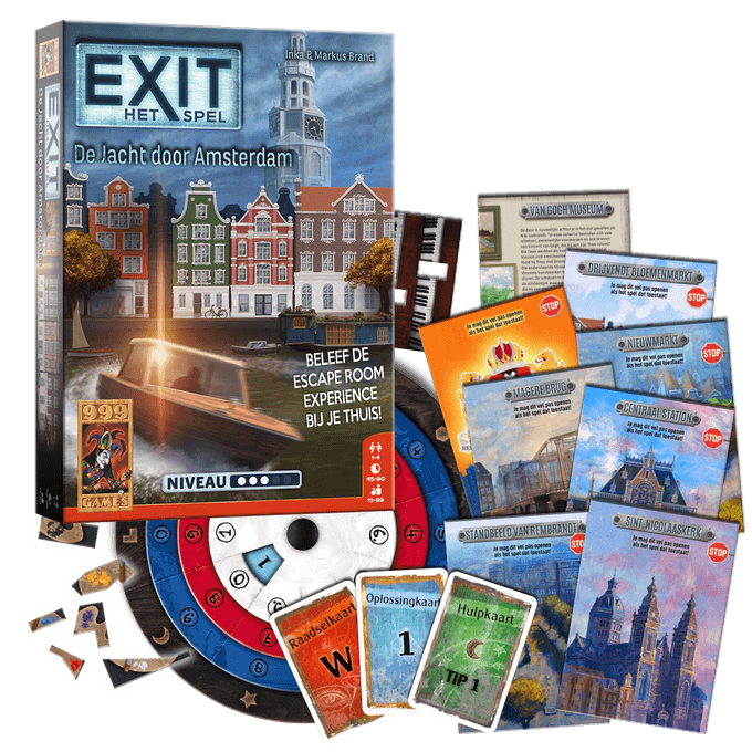999 Games EXIT: De Jacht door Amsterdam (NL)