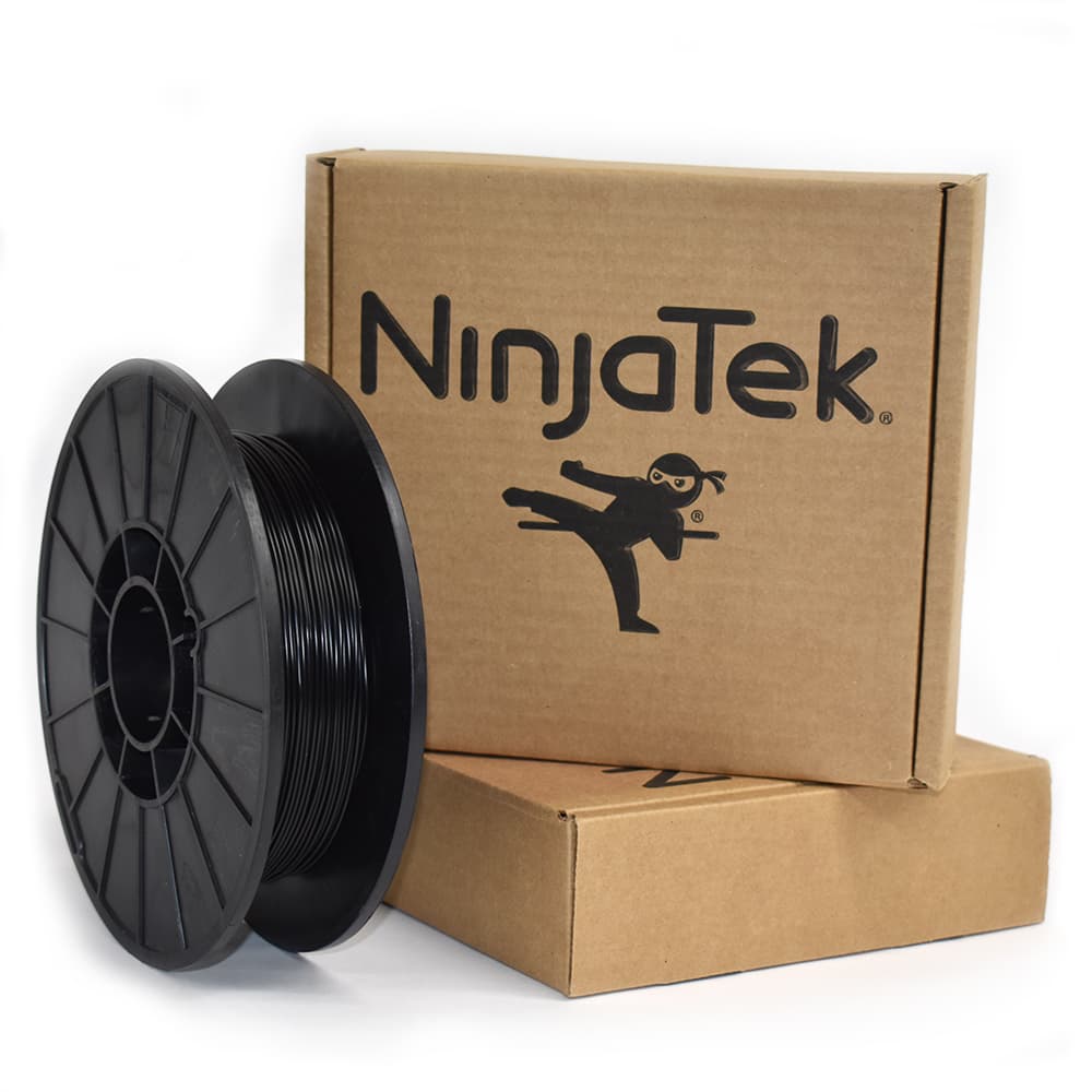 Ninjaflex Filament - 1.75mm - 0.5 Kg - Midnight Zwart