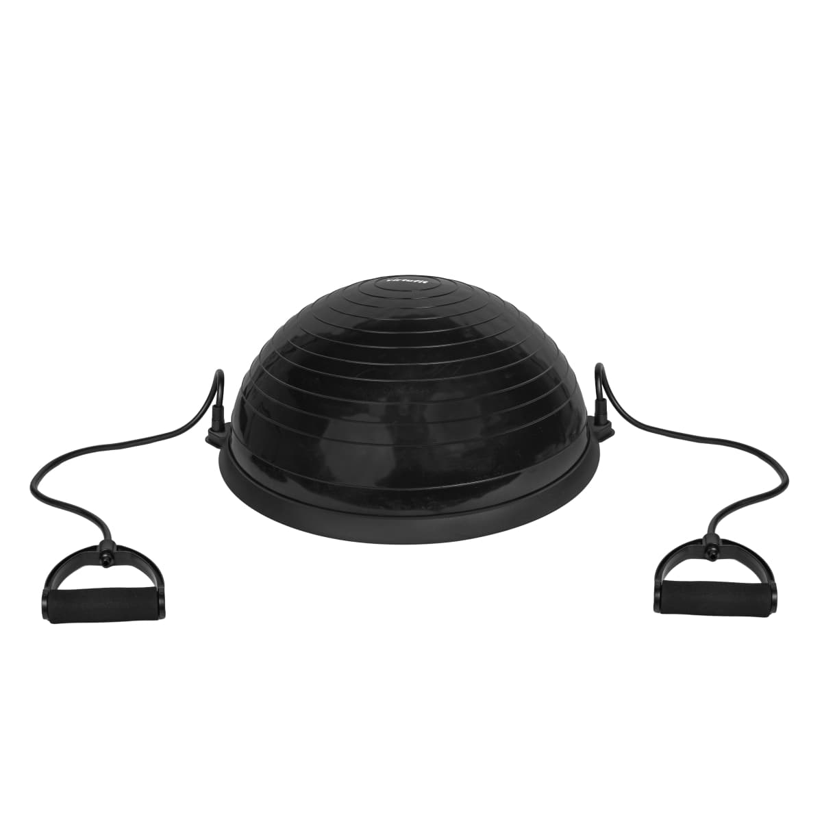VirtuFit Balanstrainer Pro - Balansbal - met Fitness Elastieken en Pomp - Zwart