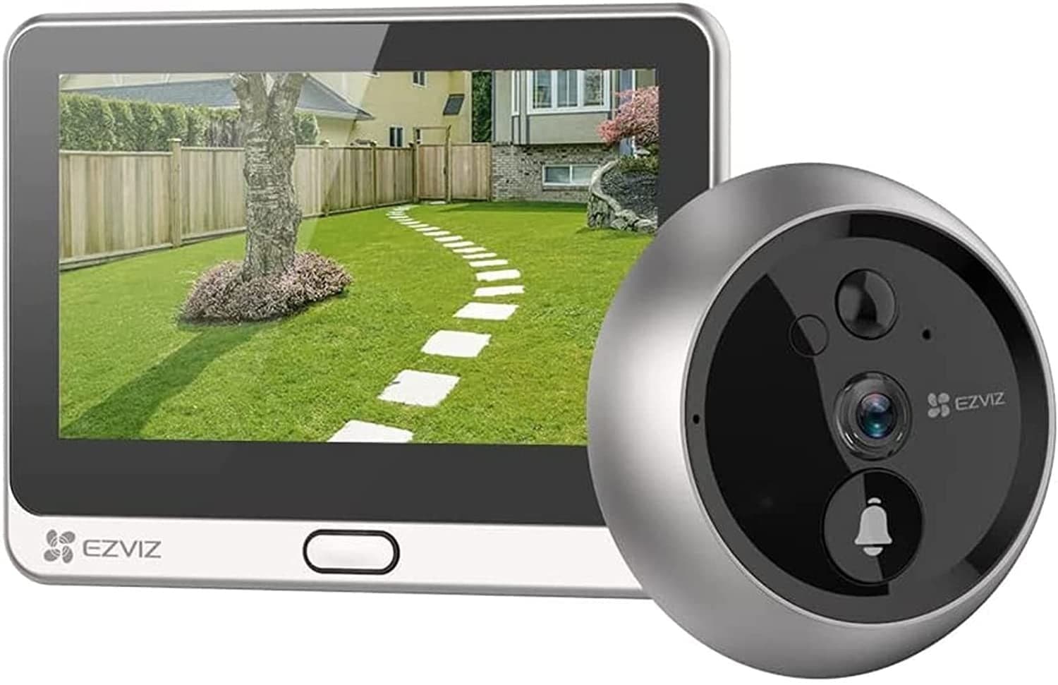 EZVIZ DP2C intercomsysteem 2 MP 10,9 cm (4.3") Zilver CS-DP2C