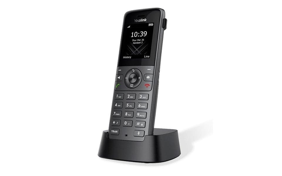 Yealink 1302021 W73H Draadloze IP Mobiele Telefoon Zwart 2 1302021