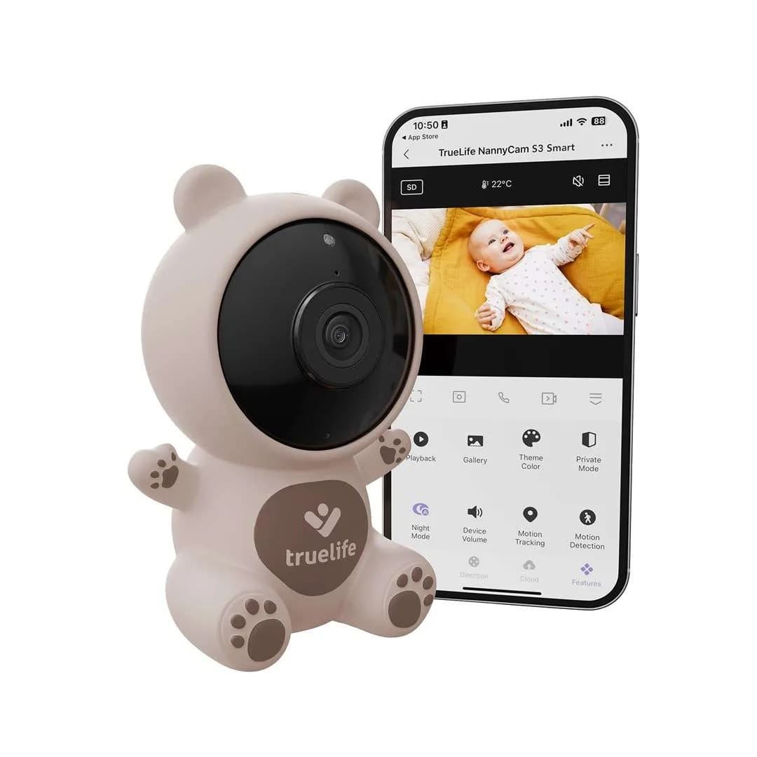 Elektronische babyfoon TrueLife NannyCam S3 Smart