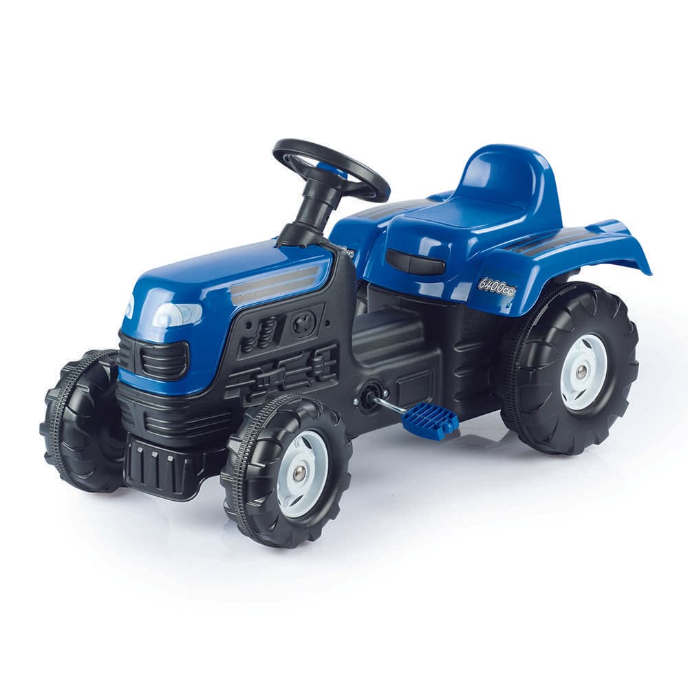 Dolu Traptractor met Claxon Blauw/zwart???????