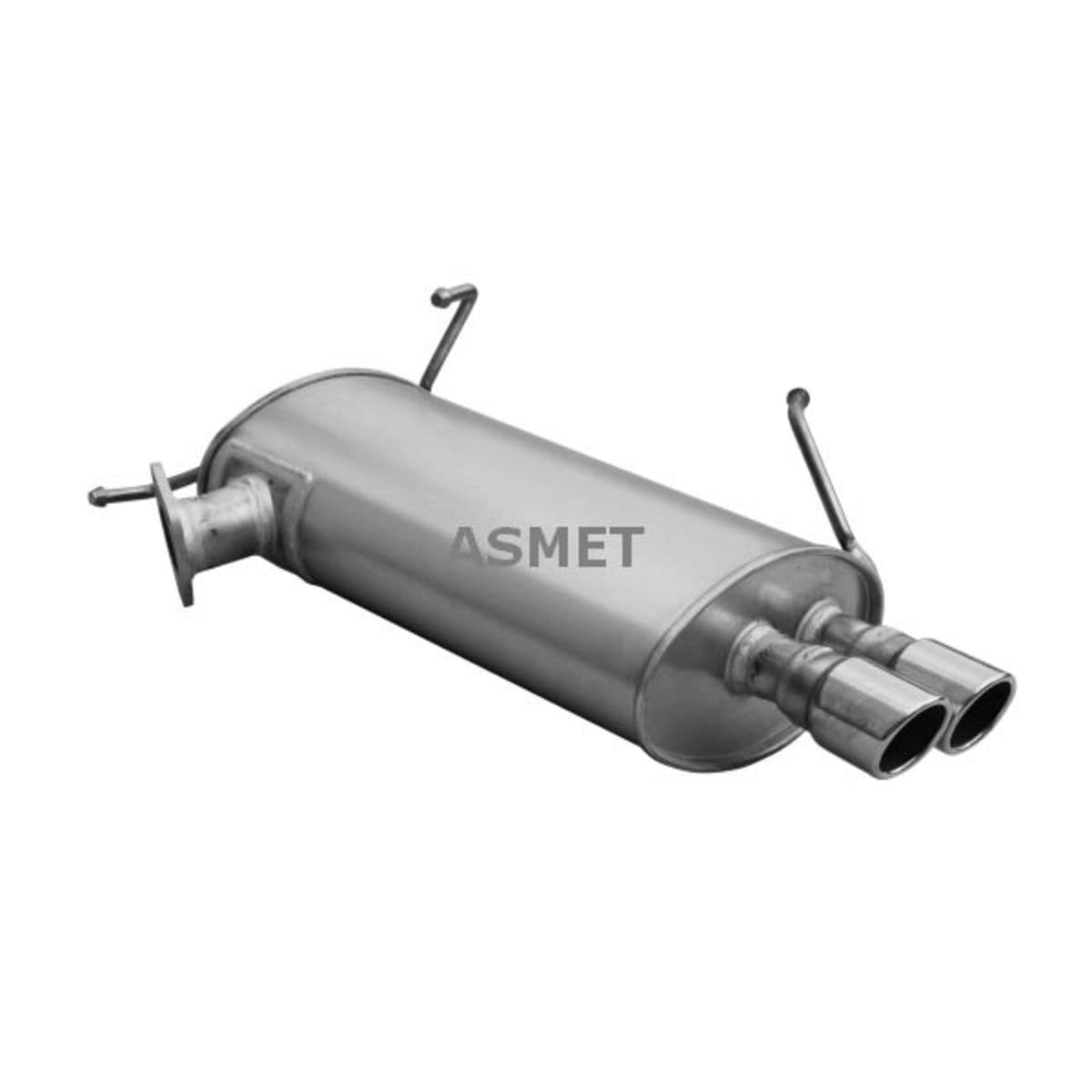 Geluiddemper achter ASMET 26.020