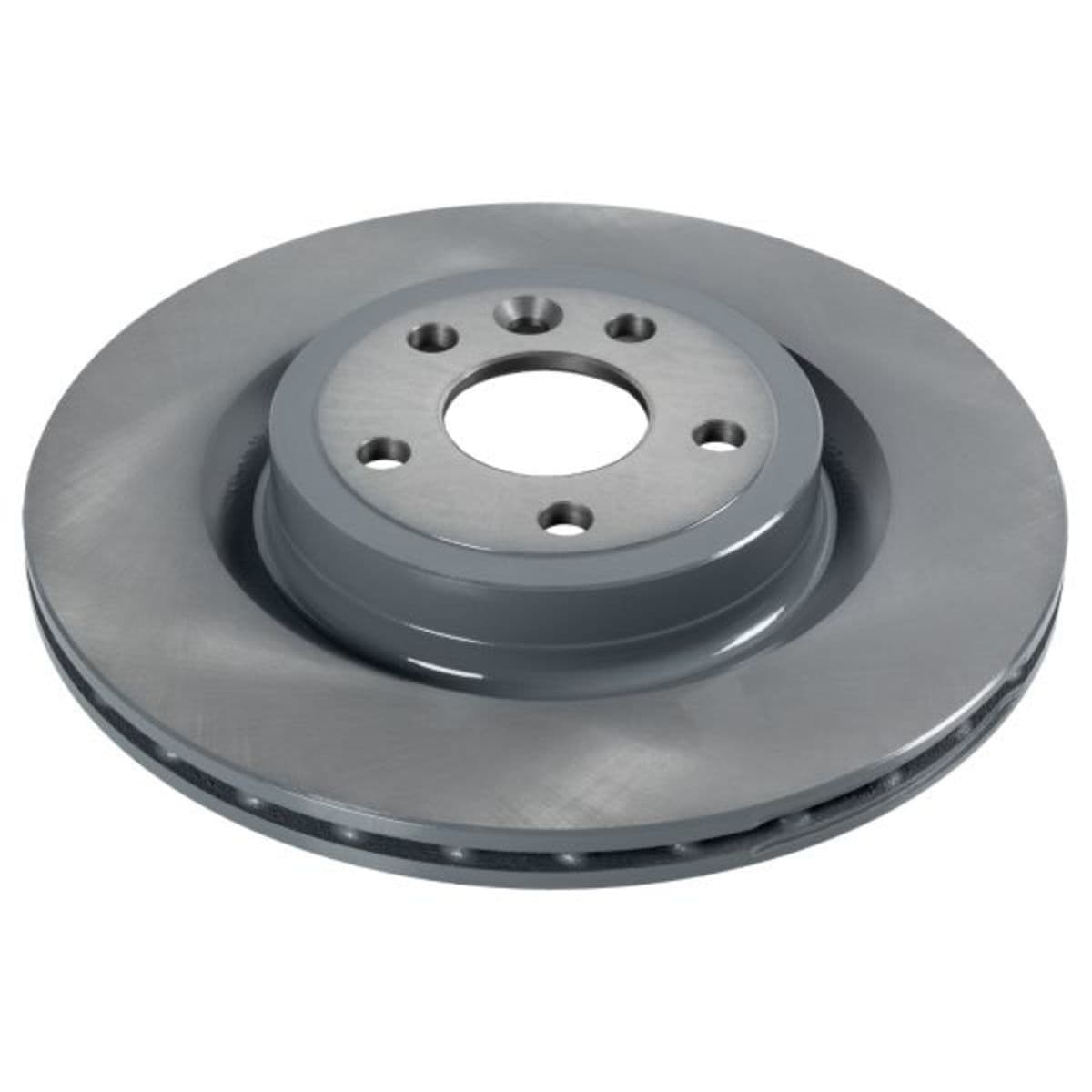 Remschijf FEBI BILSTEIN 106493 achter, geventileerd, sterk gecarboniseerd, 1 Stuk
