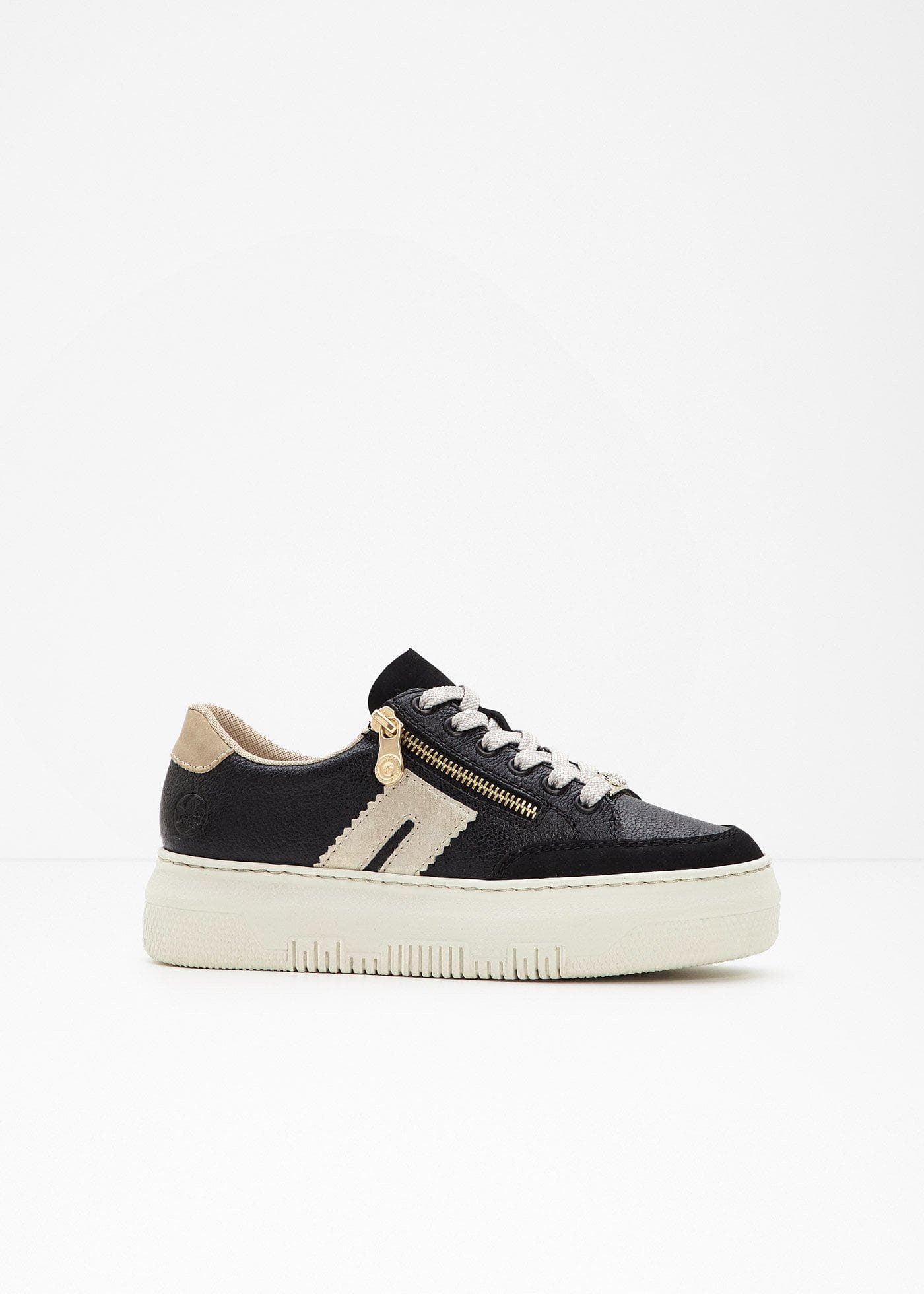 Leren plateau sneakers van Rieker
