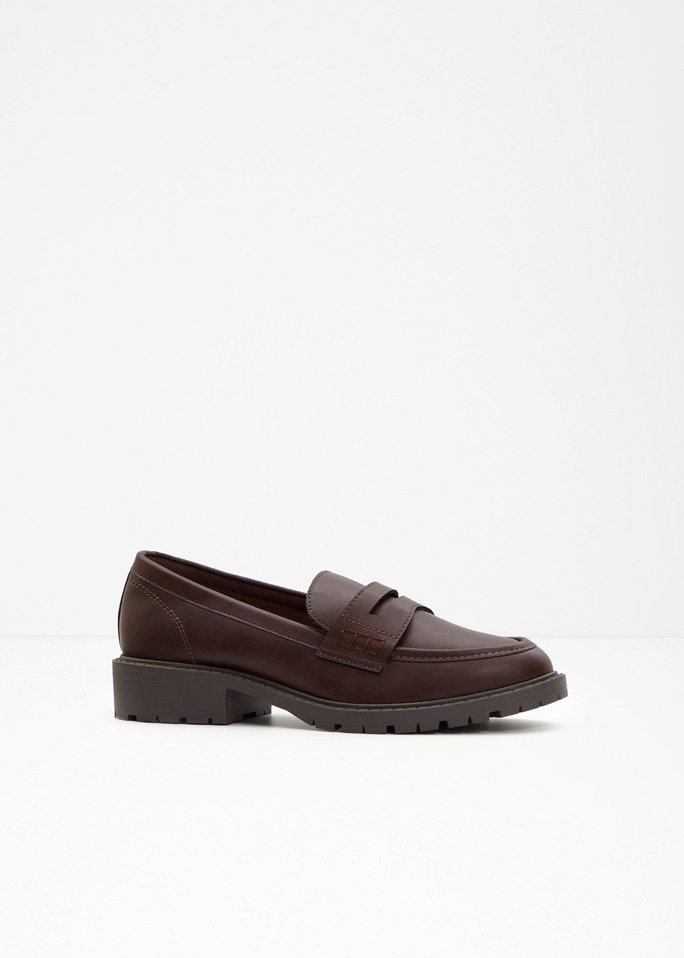 Loafers met profielzool
